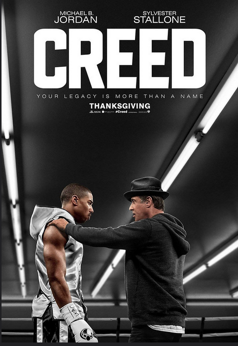 Affiche officielle de la trilogie Creed